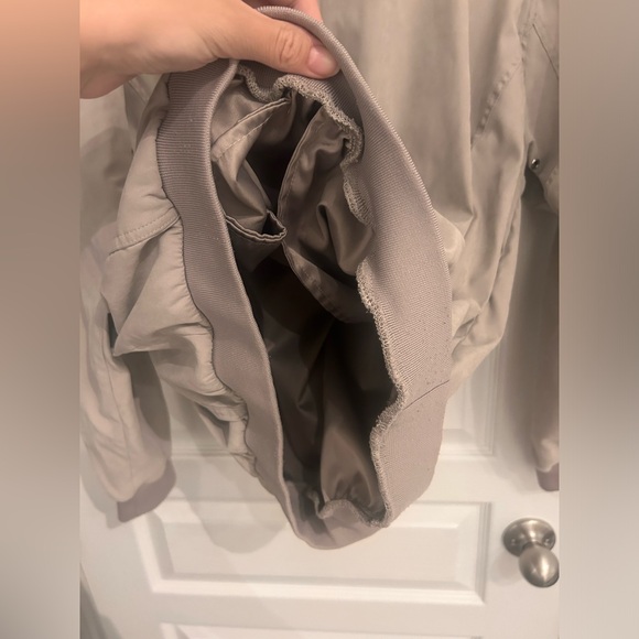 Tan Quarter Zip Jacket - Picture 6 of 7